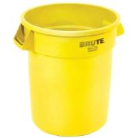 Plastová nádoba Round Brute 121,1 l žlutá