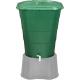 Plastová nádrž na dešťovou vodu RHIN 203 l zelená