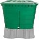 Plastová nádrž na dešťovou vodu RHIN 520 l zelená