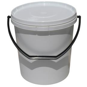 Plastový kbelík s víkem a držadlem 10 l