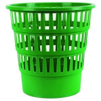 Plastový odpadkový koš DONAU perforovaný 16l zelený