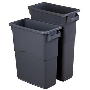 Plastový odpadkový koš na tříděný odpad EcoSort 75 l