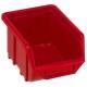 Plastový ukládací zásobník TERRY ECOBOX 111 červený