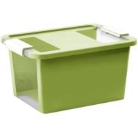 Plastový úložný box KETER Bi Box S s víkem 11l, zelený