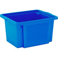 Plastový úložný box KETER H box 25l, modrý