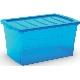 Plastový úložný box KETER Omni box L modrý 50 l