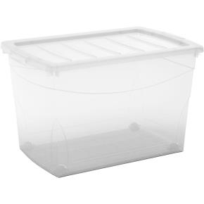 Plastový úložný box KETER Omni box XL čirý 60 l