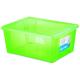 Plastový úložný box Stefanplast Visualbox XL - zelený 15l