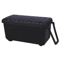 Plastový úložný REALLY USEFUL box s rukojetí černý, 64l