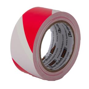 Podlahová označovací páska Tarifold-pro červeno-bílá