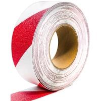 Podlahová páska protiskluzová COBA GRIPFOOT červeno-bílá 50mm x 18,3m
