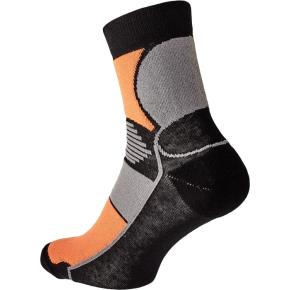 Ponožky Cerva KNOXFIELD BASIC černo/oranžové vel. 39/40