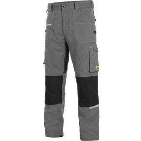 Pracovní kalhoty do pasu CXS STRETCH šedo-černé, vel. 60