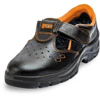 Pracovní obuv Cerva ERGON GAMMA SANDAL S1 černo-oranžová, vel. 40