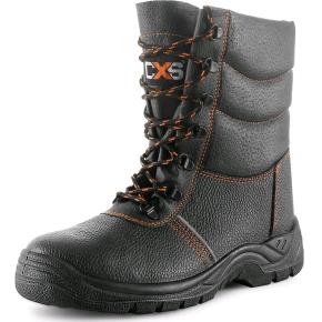 Pracovní obuv zimní poloholeňová CXS STONE TOPAZ S3 černá, vel. 38