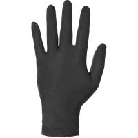 Pracovní rukavice jednorázové CXS STERN BLACK vel. 8 černé