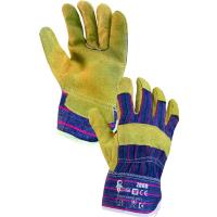 Pracovní rukavice kombinované CXS ZORO vel. 10 žluté