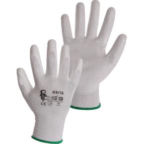 Pracovní rukavice povrstvené CXS BRITA vel. 6