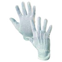Pracovní rukavice textilní CXS MAWA vel. 6 bílé