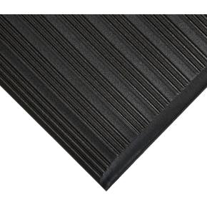 Průmyslová protiúnavová rohož COBA Orthomat Ribbed černá 0,9 x 1,5m