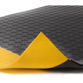 Průmyslová protiúnavová rohož COBA Orthomat® Comfort Plus 0,6 x 0,9 m černo-žlutá
