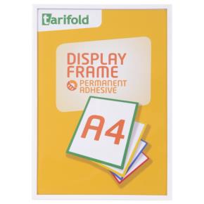 Rámeček Display Frame samolepící TARIFOLD A4 bílý