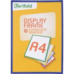 Rámeček Display Frame samolepící TARIFOLD A4 modrý
