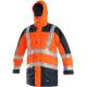 Reflexní pracovní bunda 5v1 CXS LONDON oranžovo-modrá, vel.3XL
