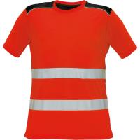Reflexní tričko Cerva KNOXFIELD HV T-SHIRT červené, vel. 2XL