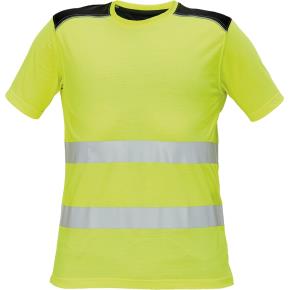 Reflexní tričko Cerva KNOXFIELD HV T-SHIRT žluté, vel. 2XL
