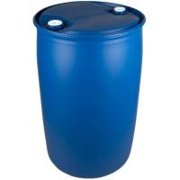 Repasovaný plastový sud na kapalné látky 220 l, UN modrý
