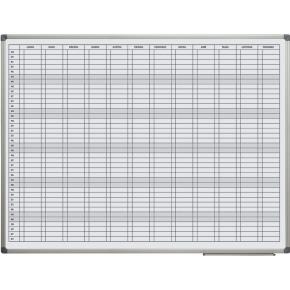Roční plánovací magnetická tabule 120 x 90 cm s CZ potiskem