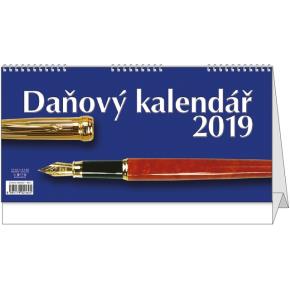 Stolní daňový kalendář 2019