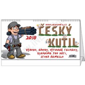 Stolní kalendář - Český kutil 2018