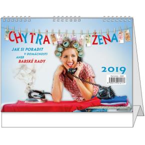Stolní kalendář Chytrá žena 2019