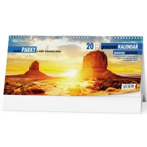 Stolní kalendář Daňový - Národní parky 2019