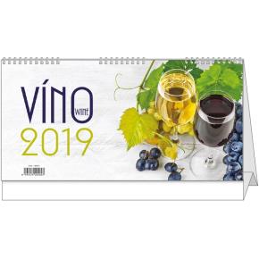 Stolní kalendář - Víno 2019