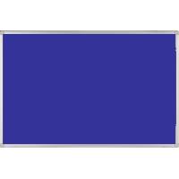 Textilní nástěnka BASIC modrá 120x90cm