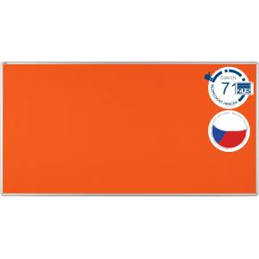Textilní nástěnka EkoTAB 200 x 100 cm - oranžová