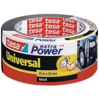Textilní páska TESA Extra Power Universal, 25 m x 50 mm černá