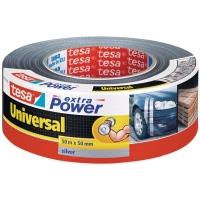 Textilní páska TESA Extra Power Universal, 50 m x 50 mm stříbrná