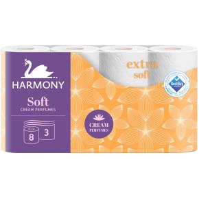 Toaletní papír Harmony Cream Aroma třívrstvý