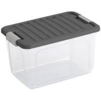 Úložný plastový box KETER W Box S s šedým víkem 15 l