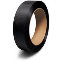 Vázací páska PP černá šíře 15mm, návin 1500m, dutinka 406x160mm