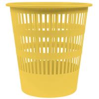 Vnitřní odpadkový koš DONAU LIFE pastelově žlutý, 12l