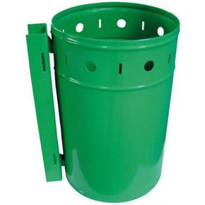 Závěsný odpadkový koš 20l zelený