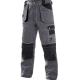 Zimní pánské montérkové kalhoty do pasu CXS ORION TEODOR šedo-černé, vel. 56-58