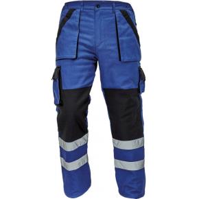 Zimní pracovní kalhoty Cerva MAX WINTER RFLX modro-černé, vel. 64