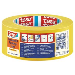 Značkovací páska TESA Flex Premium 33 m x 50 mm žlutá 180 µm
